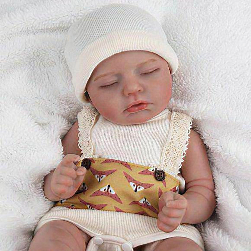 20 inches Soft Vinyl Closed Eyes‎  Reborn Baby Dolls